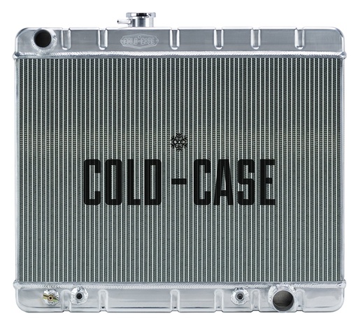 [RAD-GPG34A] Cold Case Radiators GPG34A: Aluminum Performance Radiator 1966-1967 Pontiac GTO