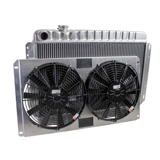[GRI-CU-00054] Griffin Radiators CU-00054: ExactFit Radiator ComboUnit for 1963-1967 Chevelle