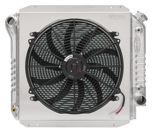 [RAD-FOT574A-1K] Cold Case Radiators FOT574A-1K: FOT574A-1K Aluminum Performance Radiator, Fan and Shroud Kit for 1966-1977 Ford Bronco