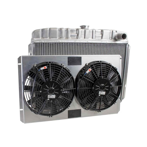 [GRI-CU-00039] Griffin Radiators CU-00039: ExactFit Radiator ComboUnit for 1968-1970 Ford Mustang/Mercury Cougar with Big Block & Late Small Block