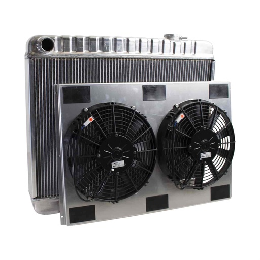 [GRI-CU-70105] Griffin Radiators CU-70105: ExactFit Radiator ComboUnit for 1963-1966 Chevy/GMC Pickup Truck & Suburban