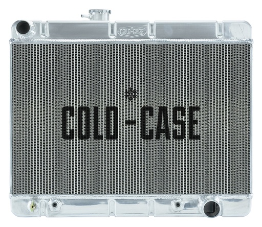 [RAD-GPG38AS] Cold Case Radiators GPG38AS: Aluminum Performance Radiator 1964-1967 Pontiac GTO, Tempest, LeMans With AC - Automatic Transmission