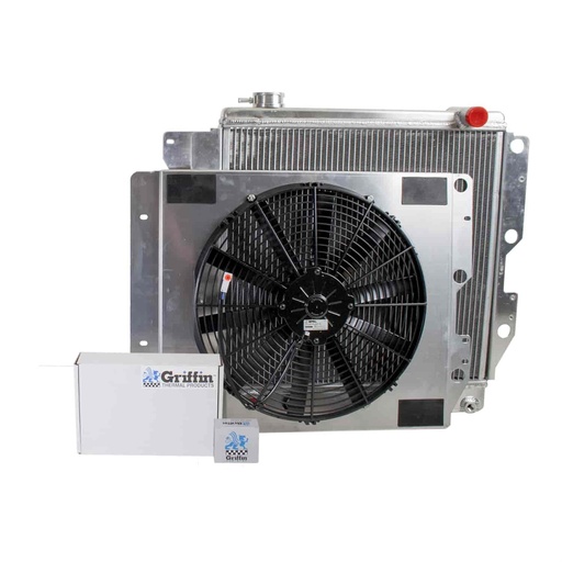 [GRI-CU-70032] Griffin Radiators CU-70032: ExactFit Radiator ComboUnit for 1987-2006 Jeep Wrangler YJ & TJ