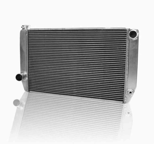 [GRI-1-26241-XS] Griffin Radiators 1-26241-XS: ClassicCool Universal Fit Radiator Single Pass Crossflow Design 27.50" x 15.50" with Straight Outlet