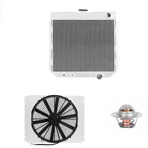 [MIO-MMCPKG-MUS67] Mishimoto MMCPKG-MUS67: Radiator Cooling Package 1969-1970 Ford Mustang 289/ 302