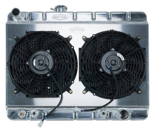 [RAD-GPG38AK] Cold Case Radiators GPG38AK: Aluminum Performance Radiator with Fan 1966-1967 Pontiac GTO