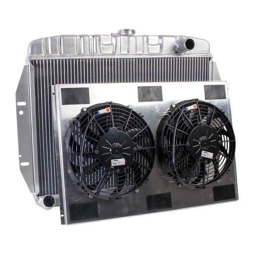 [GRI-CU-00160] Griffin Radiators CU-00160: ExactFit Radiator ComboUnit for 1973-1986 Jeep Wrangler CJ with Center Filler