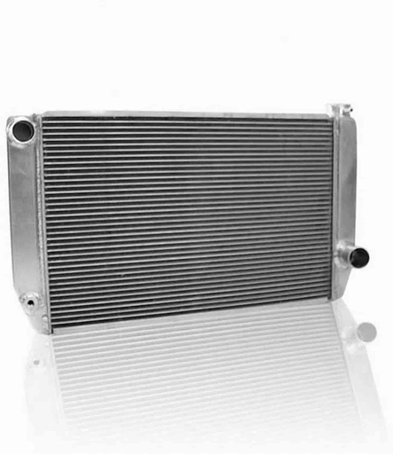 [GRI-1-55271-XS] Griffin Radiators 1-55271-XS: MegaCool Universal Fit Radiator Single Pass Crossflow Design 31" x 15.50" with Straight Outlet