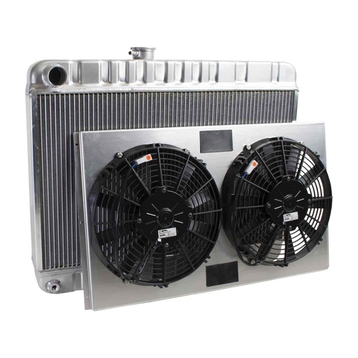 [GRI-CU-00062] Griffin Radiators CU-00062: ExactFit Radiator ComboUnit for 1965-1967 GTO/Lemans/Tempest