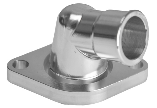 [MCH-BTH-104-05] March Performance BTH-104-05: BTH-104-05 Water Neck Thermostat Housing, Pontiac 326-455, Billet, 15-Degree, Two-Piece, O-Ring, Polished