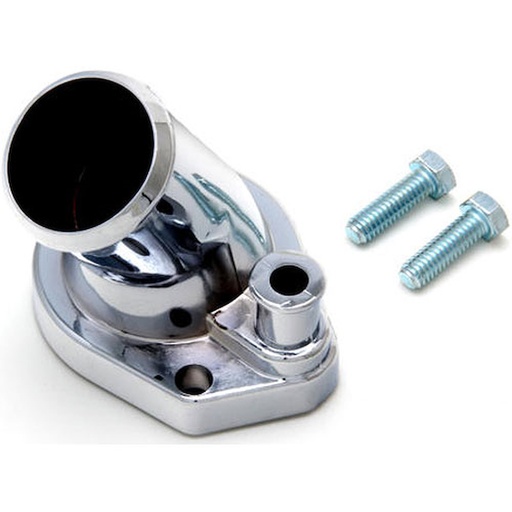 [TRD-9440] Trans Dapt 9440: Steel Water Neck 1965-75 Ford 260-289-302-351W 45° Neck Design