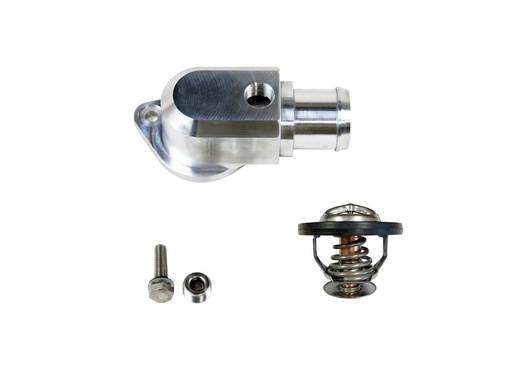 [GRN-430180] Granatelli 430180: 430180 Billet Thermostat Housing, w/180 Degree Thermostat