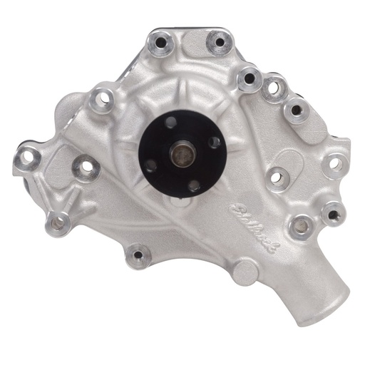 [EDL-8843] Edelbrock 8843: Victor Series Satin Aluminum Water Pump for 1970-1987 Small Block Ford 302-351W