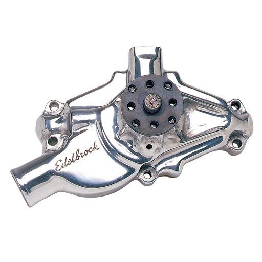 [EDL-8820] Edelbrock 8820: Victor Series Polished Aluminum Water Pump for 1955-1972 Chevy Small Block Cars & Trucks