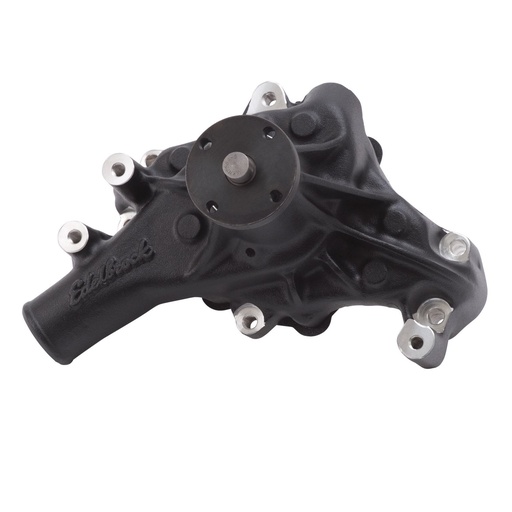 [EDL-88113] Edelbrock 88113: Victor Series Black Aluminum Water Pump for 1969-1987 Small Block Chevy and 90° V6