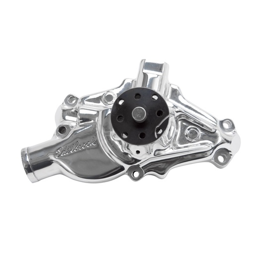 [EDL-8892] Edelbrock 8892: Victor Series Polished Aluminum Water Pump for 1955-1987 Small Block Chevy