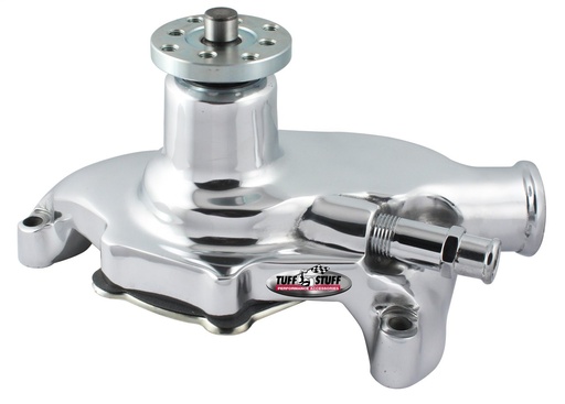 [TFF-1353NA] Tuff Stuff 1353NA: Standard Water Pump Chrome Small Block Chevy