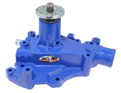[TFF-1469CBLUE] Tuff Stuff 1469CBLUE: SuperCool Water Pump Blue Powder Coated 1970-78 Ford Cleveland Engines