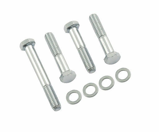 [MRG-4996] Mr Gasket 4996: Chrome-Plated Water Pump Bolts Hex Head