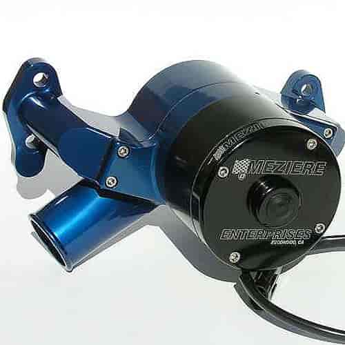[MEZ-WP301BP] Meziere WP301BP: 300 Series Electric Water Pump w/Low Pressure Port Small Block Chevy