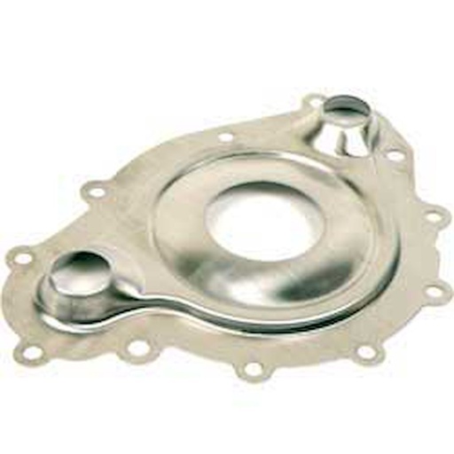 [OER-F921] OER F921: F921 1969-81 Pontiac V8; Timing/Water Pump Plate, Stainless Steel