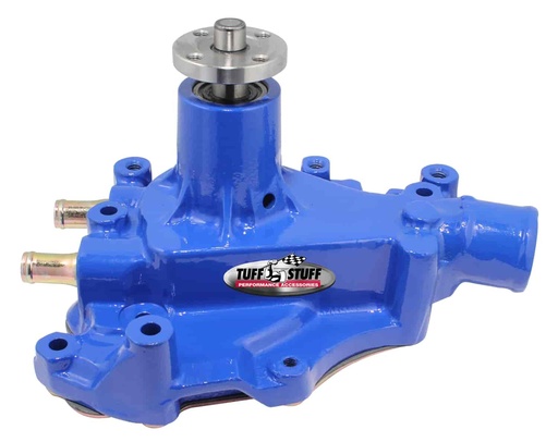 [TFF-1468CBLUE] Tuff Stuff 1468CBLUE: SuperCool Water Pump Blue Powder Coated 1970-78 Ford Windsor Small Block