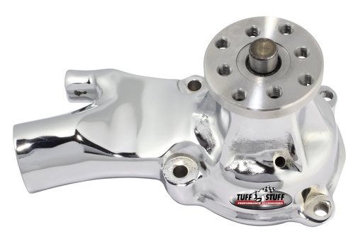 [TFF-1529A] Tuff Stuff 1529A: Standard Water Pump Chrome 1963-84 GM V6