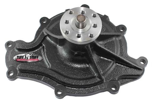 [TFF-1445NB] Tuff Stuff 1445NB: Standard Water Pump Black Powder Coated 1967-69 Pontiac 400 V8
