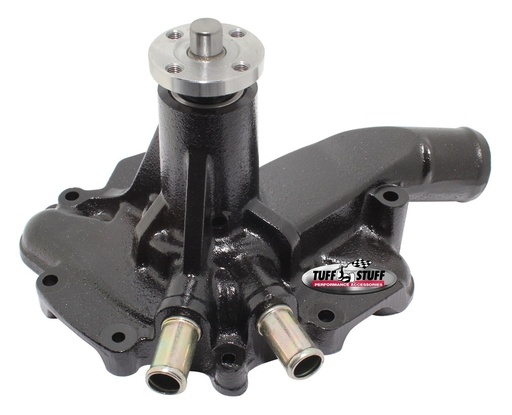 [TFF-1504NB] Tuff Stuff 1504NB: Standard Water Pump Black Powder Coat 1971-90 Oldsmobile V8