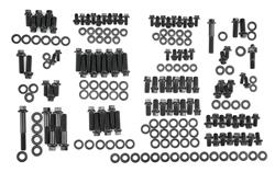 [ARP-535-9801] ARP 535-9801: Chrome Moly Black Oxide Hex Head Fastener Kit Chevrolet 396-454 cid, big block