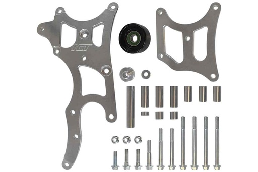 [ICB-551777] ICT Billet 551777: Alternator and Power Steering Bracket Kit - LS Truck OEM Location