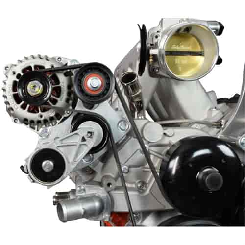 [ICB-551780-3] ICT Billet 551780-3: LS Alternator Only Bracket Kt for 1996-2004 Chevy S10 Swap