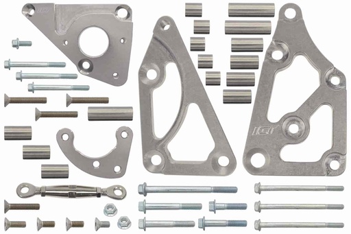 [ICB-551498LS0-3] ICT Billet 551498LS0-3: Alternator and Power Steering Pump Bracket Kit GM LS Truck Engine