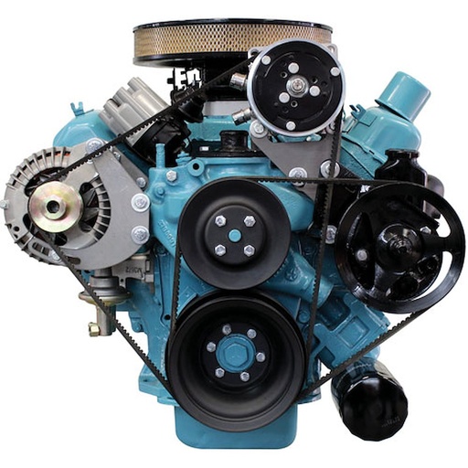 [VTA-161002] Vintage Air 161002: Steel-eez Top-Mount Compressor & Alternator Bracket System
