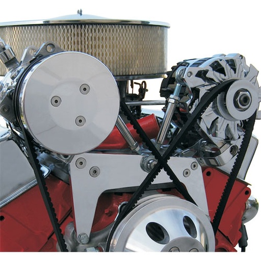 [VTA-172170-SCQ] Vintage Air 172170-SCQ: ProLine Compressor & Alternator Bracket System