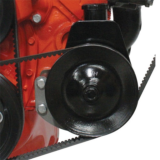 [VTA-15816-VCB] Vintage Air 15816-VCB: Steel-eez Low-Mount Power Steering Bracket