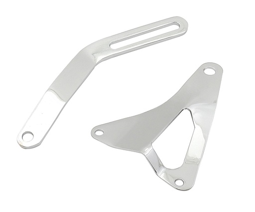 [MRG-5185] Mr Gasket 5185: Chrome Alternator Bracket 1965-69 Ford