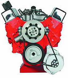 [PWM-885] Powermaster 885: Low Mount Bracket Small Block Chevy Fits 12si and CS130 Style Alternators