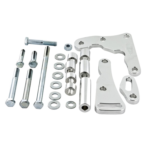 [PWM-722] Powermaster 722: High Mount Alternator Bracket Small Block Chevy
