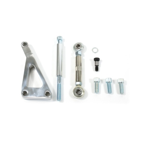 [TSN-JM9101P] Top Street Performance JM9101P: JM9101P Alternator 10SI Bracket, Aluminum SBC Long Water Pump, Polished