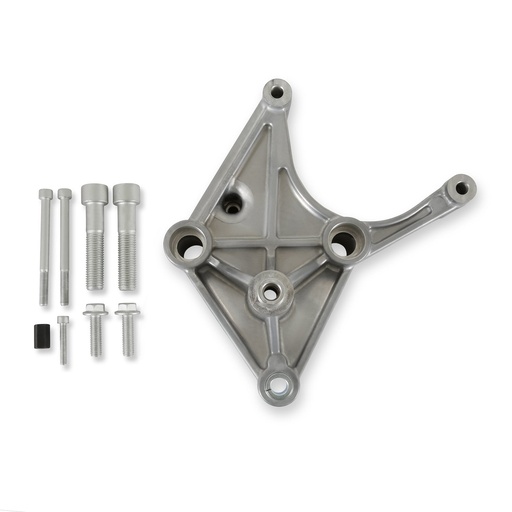 [HLY-97-403] Holley 97-403: 97-403 Air Conditioning Bracket for Ford 7.3L Godzilla w/ Holley High-Mount Accessory Drive System