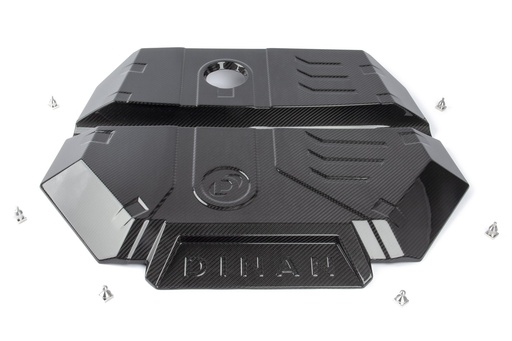 [DNN-D590-0001] Dinan D590-0001: D590-0001 Carbon Fiber Engine Cover Fits Select BMW X3M, X4M [Gloss Finish]
