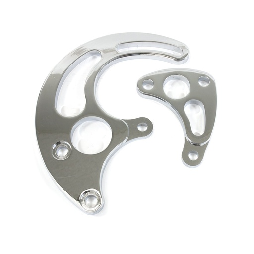 [TSN-JM9115C] Top Street Performance JM9115C: JM9115C Power Steering Saginaw Bracket, Aluminum BBC Long Water Pump, Chrome