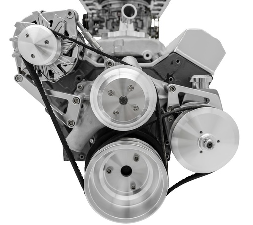 [MCH-22051] March Performance 22051: Standard Mount Serpentine Conversion Kit SB-Chevy - Long Water Pump