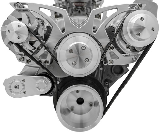 [MCH-21190] March Performance 21190: Style Track Pulley System Small Block Chevy