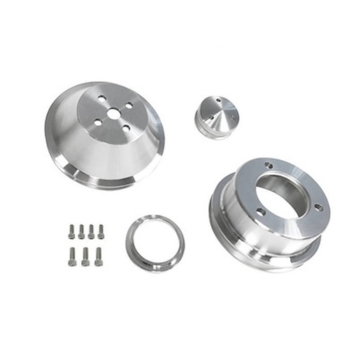 [SDK-B-F101] Scott Drake B-F101: B-F101 65-69 289-302 Billet Pulley Kit Single Groove