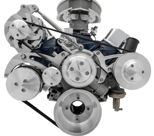 [MCH-30167] March Performance 30167: Ultra Mid Mount A/C Serpentine Drive Kit Small Block Ford 289-302 (5.0L)
