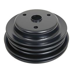 [AMD-W-036] Auto Metal Direct W-036: Small Block Chevy Crankshaft Pully Fits Select 1969-1981 Chevrolet Models [Triple Groove, With A/C]