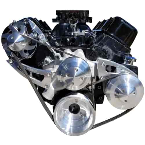 [MCH-22020] March Performance 22020: Standard Mount Serpentine Conversion Kit SB-Chevy - Long Water Pump