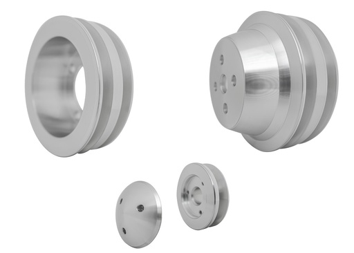 [MCH-1667] March Performance 1667: Performance Series V-Belt Pulley Kit 5-1/2", 2-Groove Crank Pulley